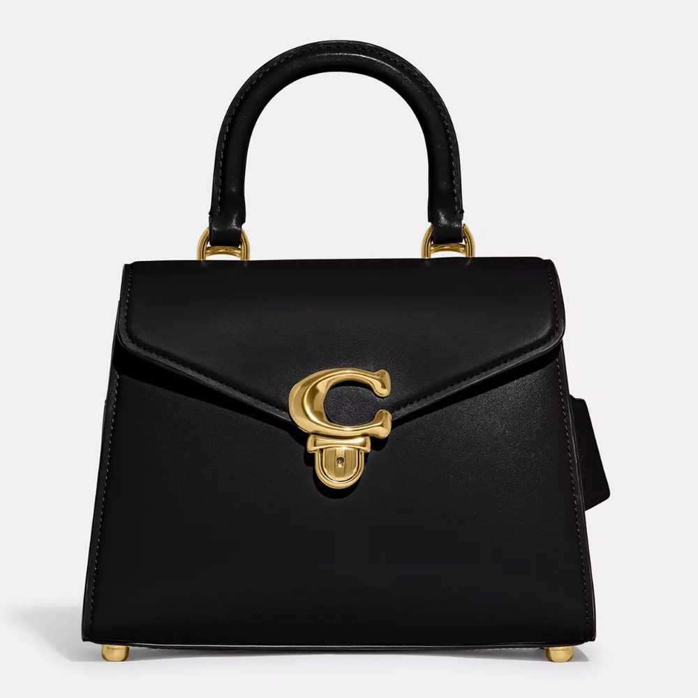 Coach Sammy Top Handle Black NWT Factory Wrap
